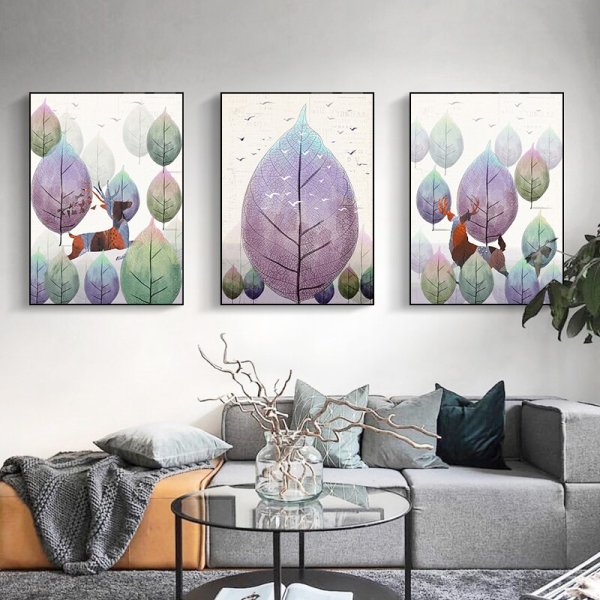 Постер акварель