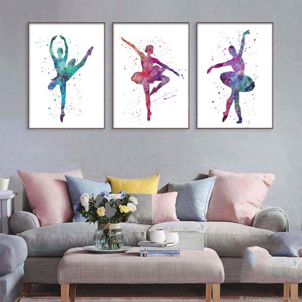 Постер на кухню зелень