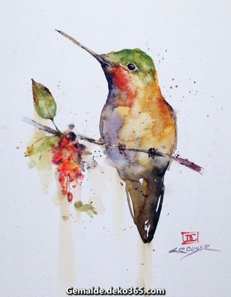 Акварельные постеры на кухню