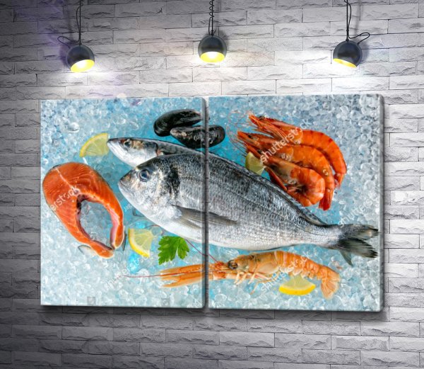 Рекламные плакаты рыба