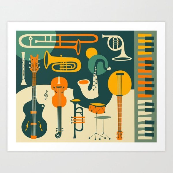 Джазовые плакаты