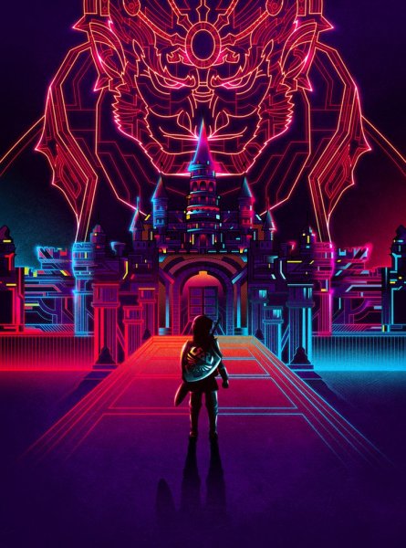 Неоновые арты