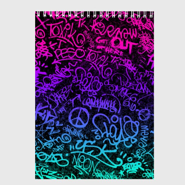 Неоновый принт