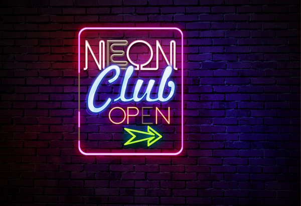 Неоновый демон Постер