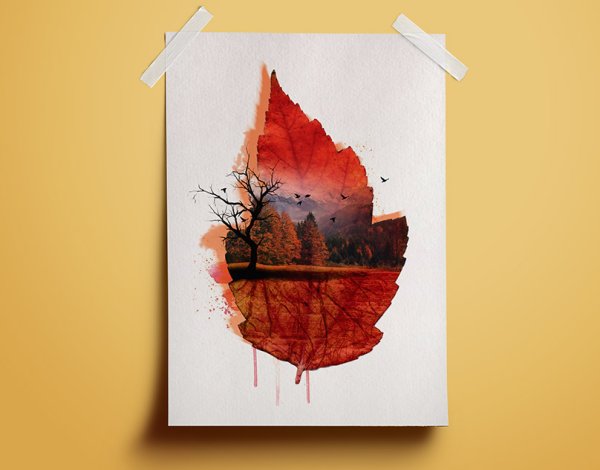 Осенние картинки постеры