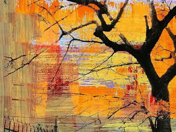 Плакат привет осень