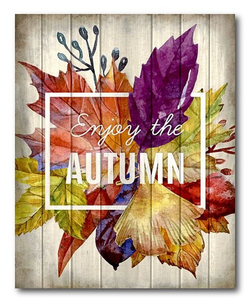 Плакаты в стиле осени