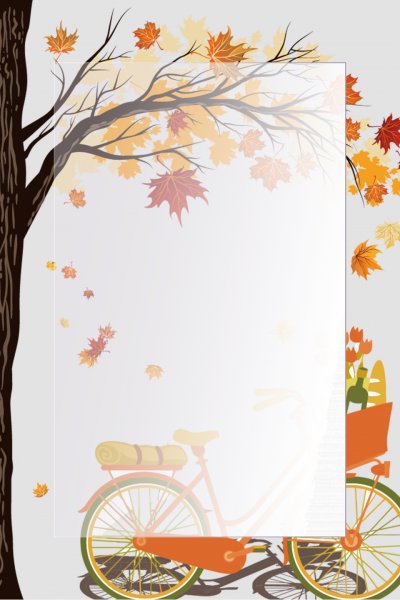 Осенние постеры в интерьере