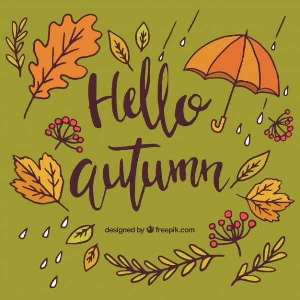 Осенний натюрморт в теплых тонах