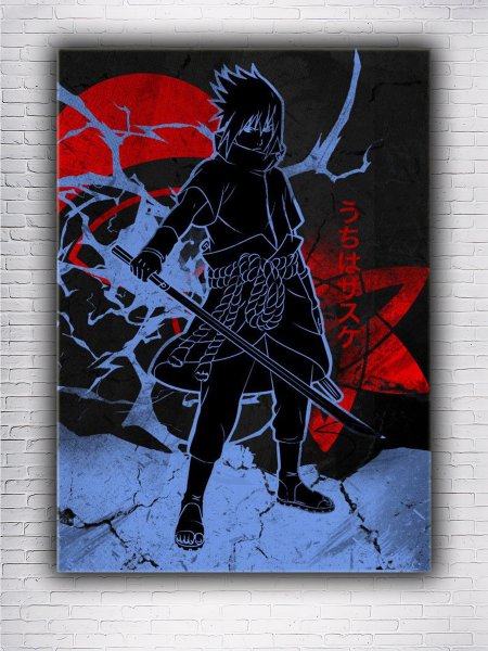 Саске Учиха Постер