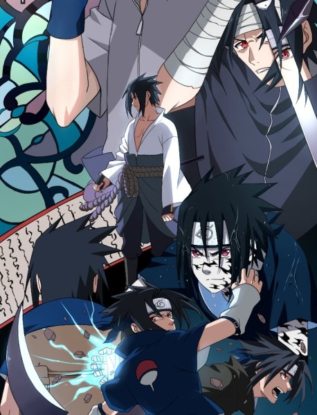 Саске Учиха Постер