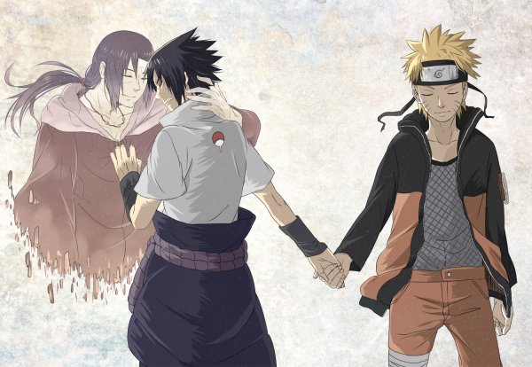 Саске Учиха и Итачи Учиха Манга