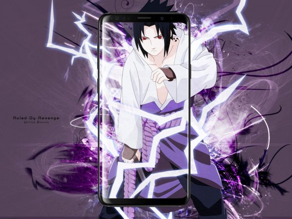 Аниме Саске плакат