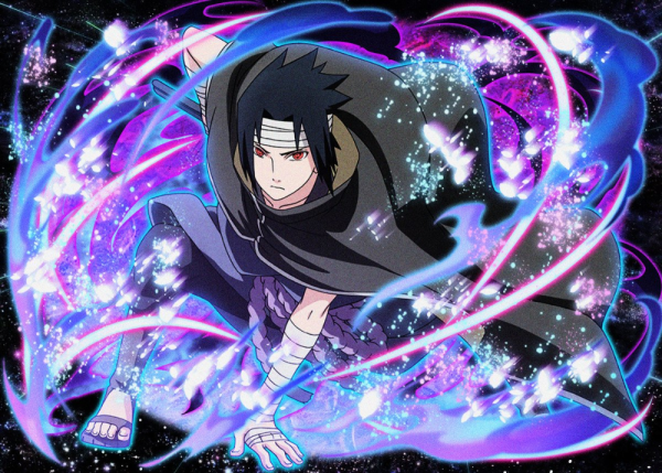 Плакат Саске Учиха