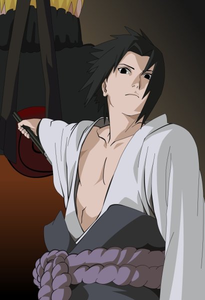 Наруто и Саске плакат