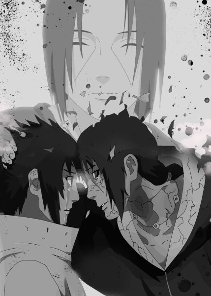 Обои Саске 4к