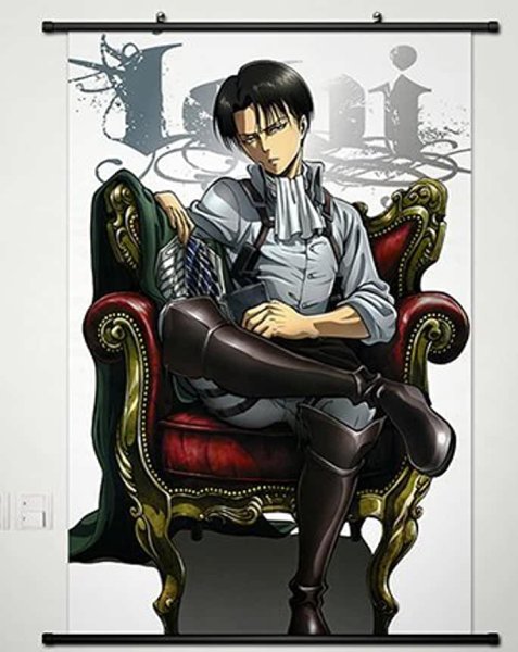 Атака титанов команда Леви