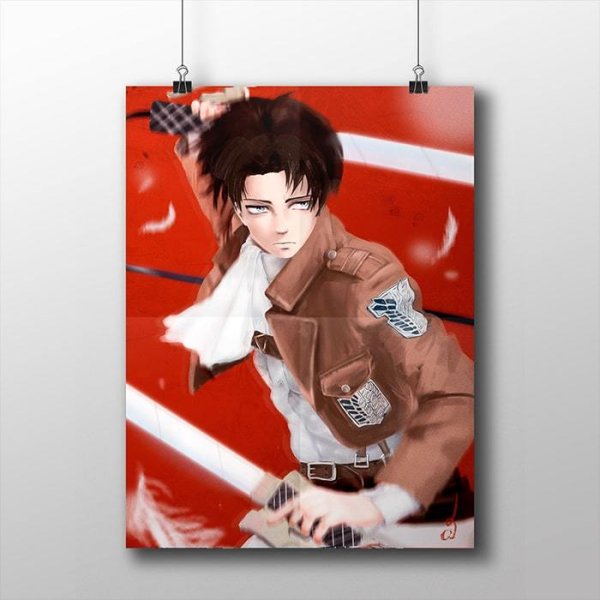 Аниме герой Леви