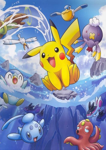 Покемон аниме Постер