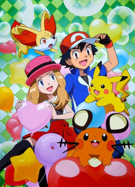 #Pokemon #Satoshi #Serena