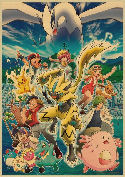 Покемоны Постер