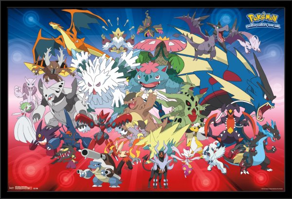 Плакат Пикачу