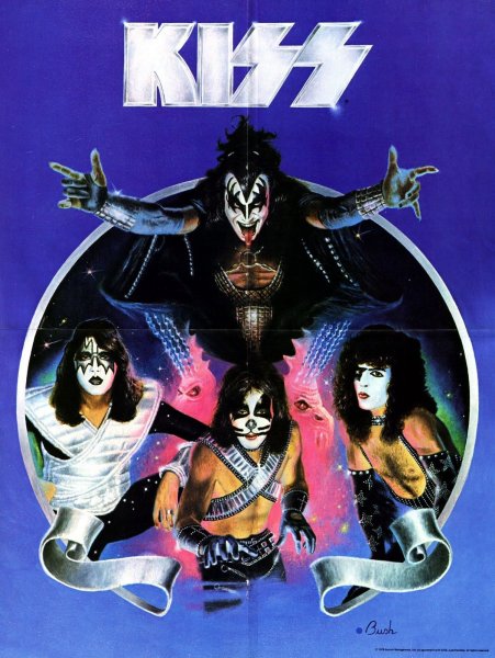 Группа Kiss постеры
