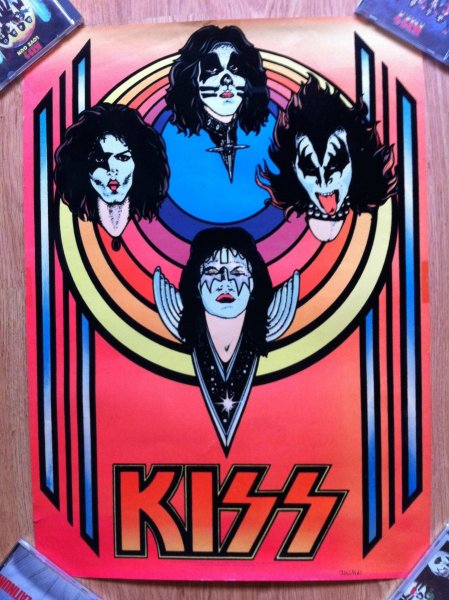 Плакаты группы Кисс