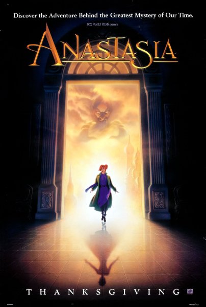 Анастасия мультфильм Постер