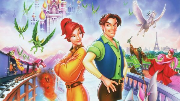 Анастасия мультфильм Постер