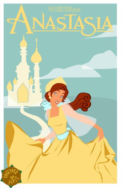 Анастасия Дисней Постер