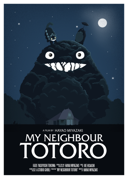 Постер мой сосед Тоторо