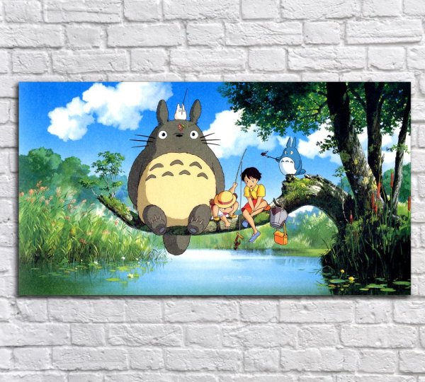 Арт Хаяо Миядзаки принт