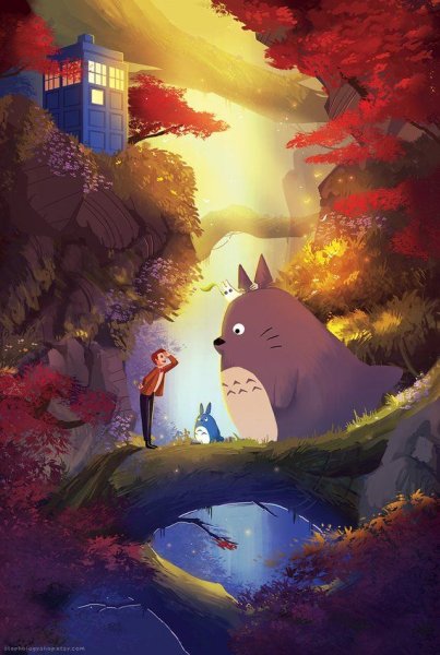 Постеры аниме Тоторо