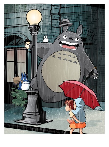 Тоторо с кисточкой