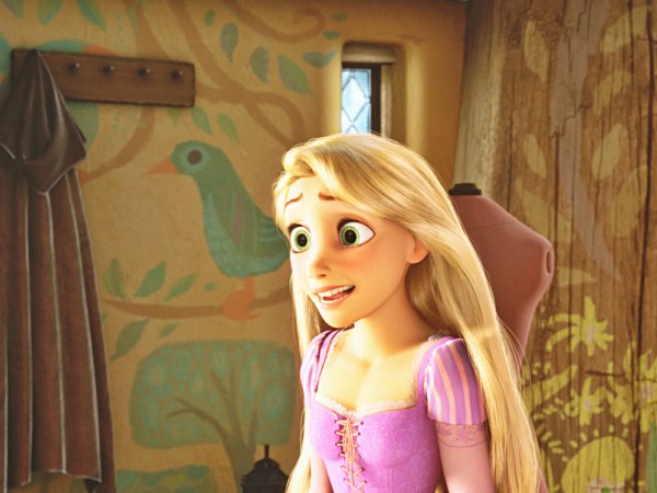 Обложка мультика Рапунцель