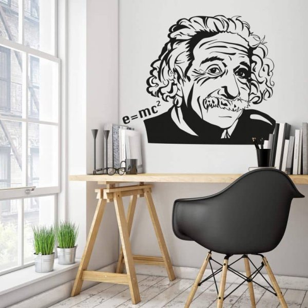 Портрет Альберта Эйнштейна - 1