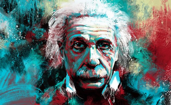 Альберт Эйнштейн Постер