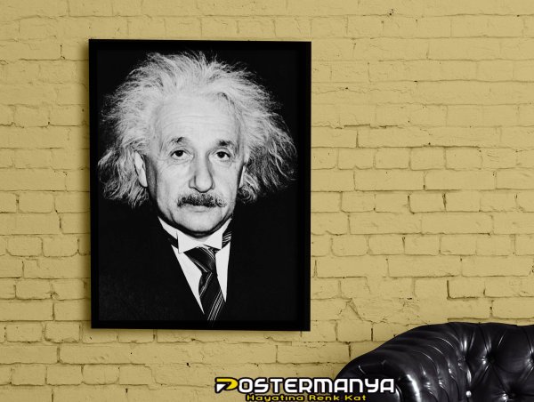 Альберт Эйнштейн плакат