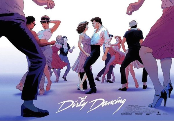 Грязные танцы 1987 Постер