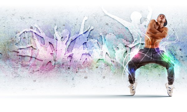 Плакат танцы