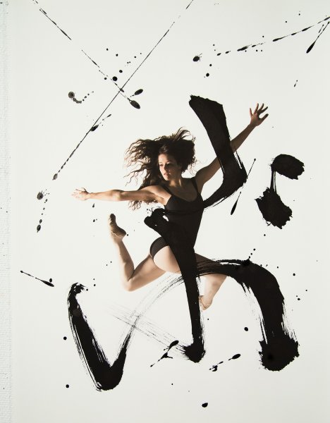 Рекламные плакаты танца