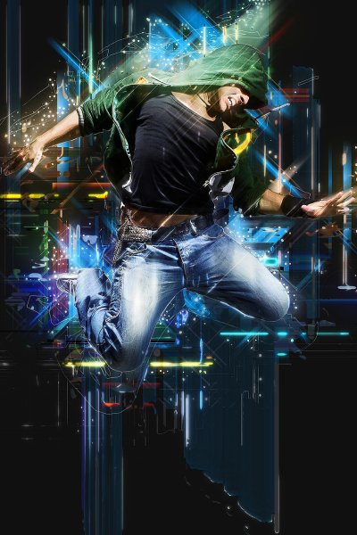 Креативная реклама танцев