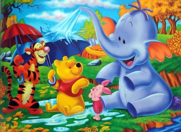 Пазл Винни пух Дисней