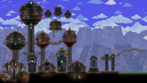 Terraria 1.4 постройки