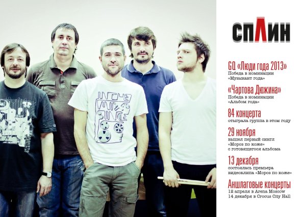 Сплин состав группы