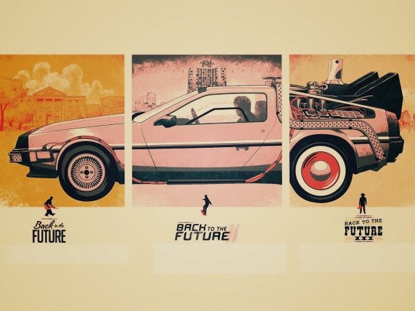 Постеры на стену назад в будущее