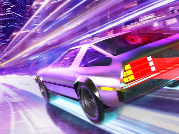 Кристофер Ллойд DELOREAN