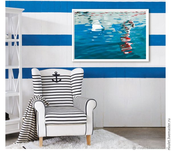 Постер "морские облака"