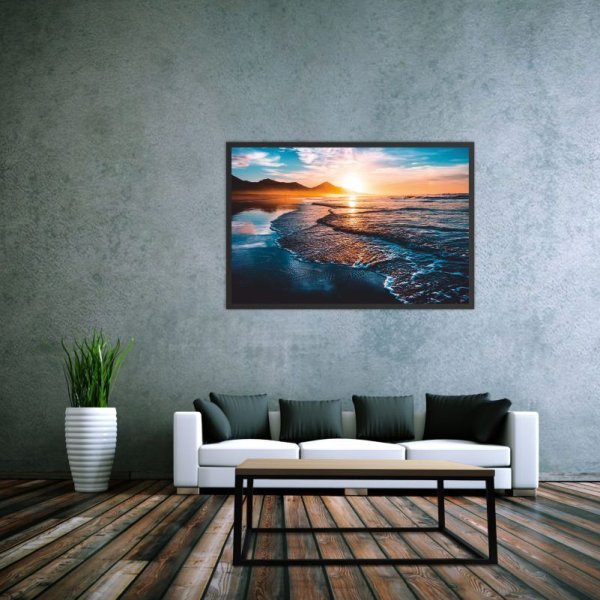 Постер море